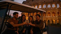 Golf Cart Tour with Prosecco and Colosseum