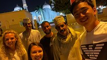 Hanging out at night with funny Omani friends for dinner