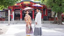 Kimono Photo Experience at Goryo Shrine, Osaka