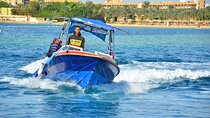 Abo Munkar Island Semi Private Speed Boat & Water Sports-Hurghada