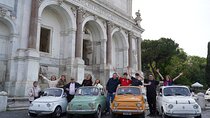 Roma Photography service with Fiat 500 Vintage Car 