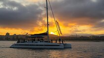 Barcelona: Sunset from the Sea with Music and Drinks