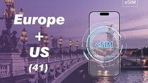 eSIM in Europe 41Countries for 3 to 30 Days with 3GB to Unlimited