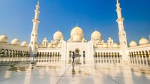 Abu Dhabi Day Trip with Grand Mosque Golden Hour Sunset Visit
