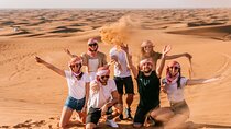 Dubai Desert Safari Morning with Camel Ride and Sand Boarding
