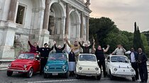 Rome: Retro Fiat 500 Car Tour with Pro Photographer