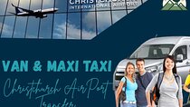 Christchurch INTL Airport Van Transfer to City Minimum 4 persons