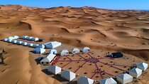 Merzouga Luxury AC Camp: Camel Ride, Dinner & breakfast