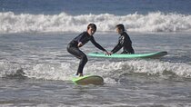 Surfing Lessons at Panorama Beach, Taghazout