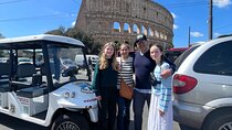 Rome in Golf Cart 4 hours Private Tour with Pickup from hotel