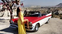 Cappadocia Private Photo Shoot with Flying Dress + Vintage Car