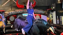 Mechanical Bull Ride at The Green Light Bar