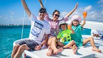 Free Transport 3 in 1 Isla Mujeres Catamaran with Snorkeling