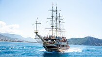 Alanya Boat Trip with Lunch and Hotel Pickup Pirate Adventure