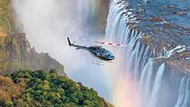 Helicopter Flight Arial View of Victoria Falls