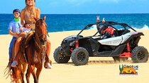 Beach CAN-AM SXS X3 & Horseback Ride in Cabo by Cactus Tours Park