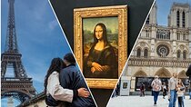 Paris Eiffel Tower, Notre Dame, Louvre and Montmartre Guided Tour