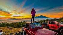 Private Bali Jeep Tour Volcano Batur Sunrise,Blacklava,Black Sand