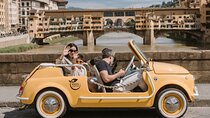 Discover Florence city center on e-cabriot fiat 500 