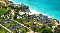 Full Day: Tulum Ruins with Cenote Cave and Swimming with Turtles