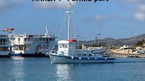 Paros Half Day Wooden Boat Sea Tours in Parikia Bay or Sunset