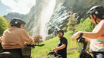 Interlaken to Lauterbrunnen E bike Tour Valley of 72 Waterfalls
