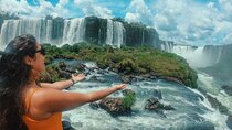 Iguaçu Falls on both sides, Brazil and Argentina, in 1 day