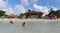 Seven Miles Beach and Ricks Cafe from Montego Bay