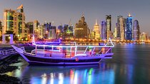 Doha: Evening Dhow Cruise with Box Park, Corniche & Pearl
