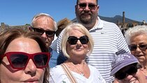 Transfer from Sorrento to Naples with stop at Pompeii 2hrs