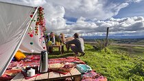 Picnic and Pukara Bull Painting in the Sacred Valley, Cusco, Peru