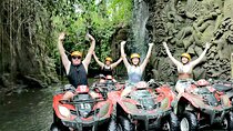 Bali ATV Ride Ubud Waterfall,RiceField,River,Kingkong-Temple cave