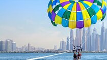 Parasailing near Burj Al Arab