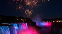 Niagara USA Side Rainbow Illumination and Fireworks Walking Tour