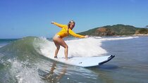 Surf Lessons with Frijoles Locos Pros - Playa Grande Costa Rica!