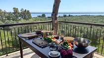 Organic Cooking Class in Corfu overlooking Korission Lagoon