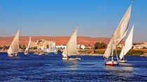 Egyptian Sailing boat By Felucca on The Nile In Luxor With Meals