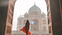 2 Days Taj Mahal Tour by Gatimaan Train Rail Taj Mahal at Sunset