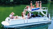 30ft Double Decker Slide Party Pontoon on Percy Priest - 16 max