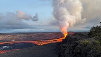 Big Island Waterfalls, Blacksand Beaches, Lava Tubes & Volcanoes