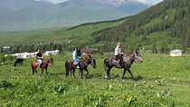 Scenic Horse Ride in Chon Kemin Valley with Ancient Burana Tower