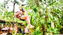  Atv (shared) Zipline , Cenote & Lunch from Playa del Carmen