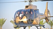 Dubai Helicopter Ride & 4-Hour Deep Sea Fishing Shared Experience