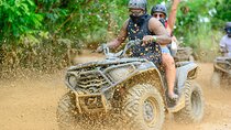 4X4 ATV adventure in Punta Cana to the cenote and Macao beach