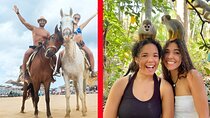 Monkeys Land plus horseback riding beach in Puerto Plata