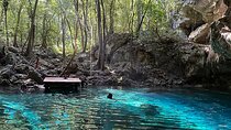 E-bike cenote jungle city tour in Playa del Carmen