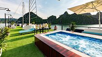 Halong Bay and Cave 5Star Sonata Cruise, Lunch, Island from Hanoi
