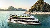 Luxury Ambrose Cruise Halong Bay with Buffet Lunch & Sunset Party