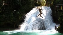 WATERFALL- Blue Hole Waterfall Adventure Swim and Rope Swing