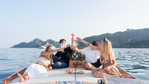Private Sunset Boat Tour with Aperitif in Portofino 1.5 hours